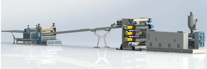 1500mm ABS ప్లేట్ కో-ఎక్స్‌ట్రషన్ లైన్