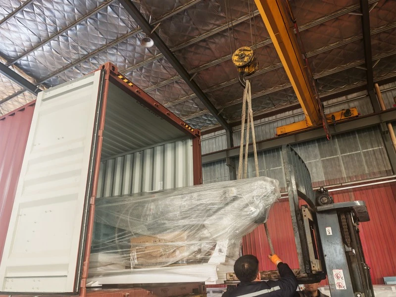 అల్జీరియాకు PPR పైప్ ప్రొడక్షన్ లైన్ షిప్