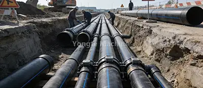 250mm Water Supply Pe Pipe Production Line