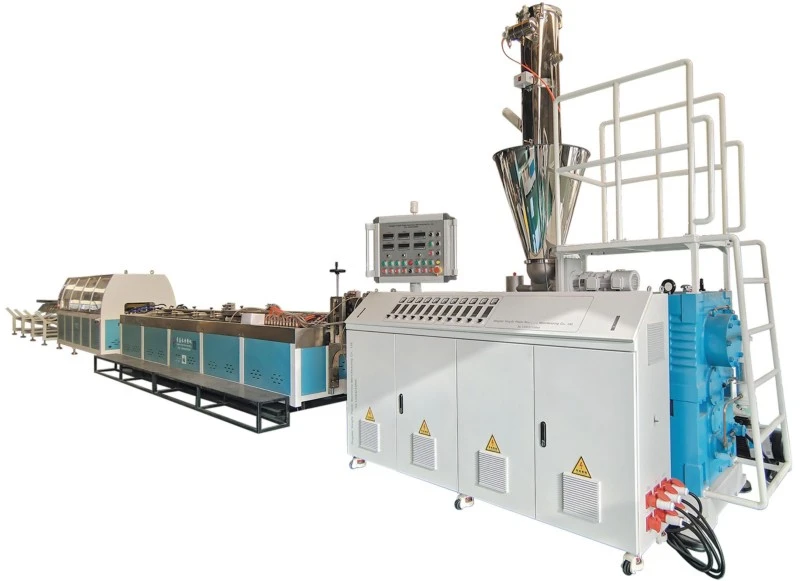 50-70% వుడ్ పౌడర్ ఉపయోగించి వుడ్ ప్లాస్టిక్ మెషిన్